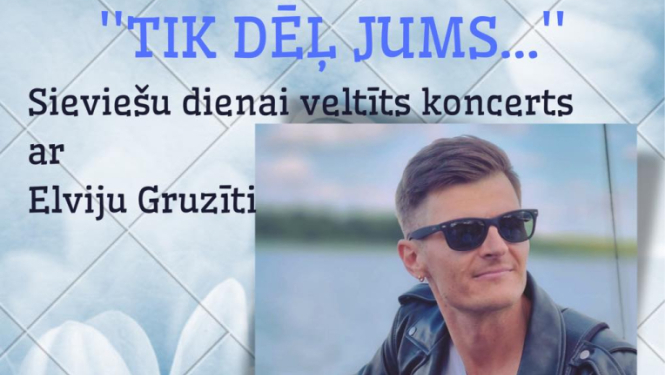 Sieviešu dienai veltīts koncerts ar Elviju Gruzīti