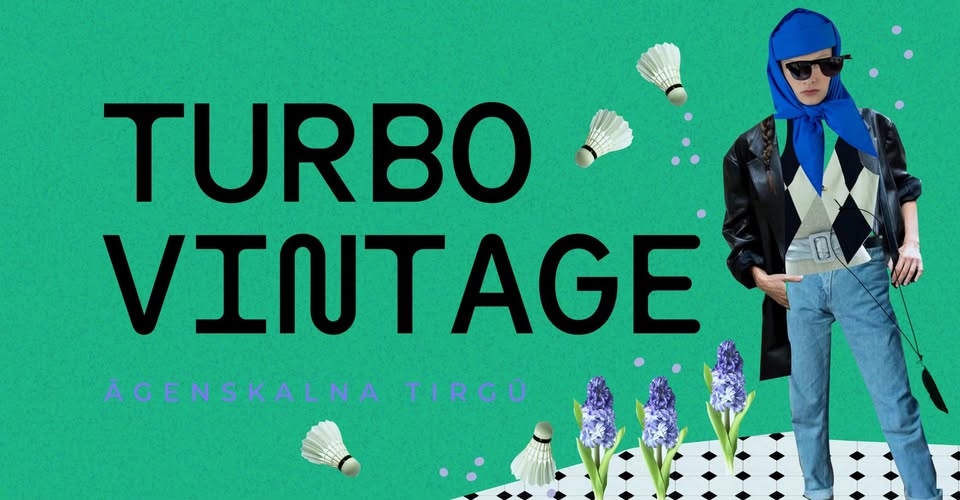 TURBO vintage Āgenskalna tirgū
