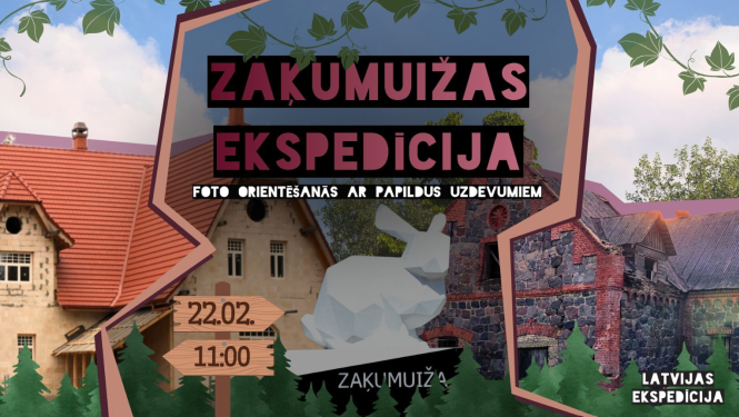 Foto orientēšanās “Zaķumuižas ekspedīcija”