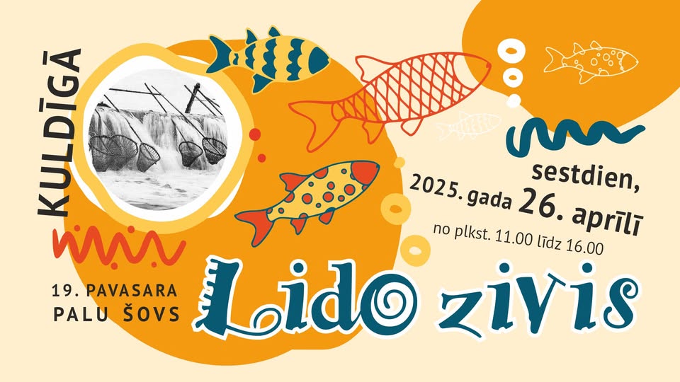19. pavasara palu šovs “Lido zivis Kuldīgā”