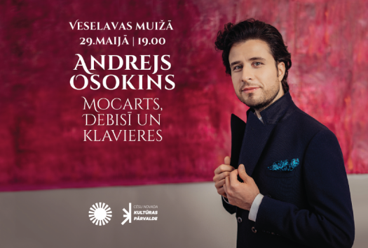 Andreja Osokina koncerts “Mocarts, Debisī un klavieres”