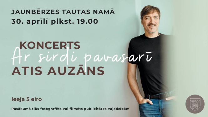 Ata Auzāna koncerts “Ar smaidu pavasarī”