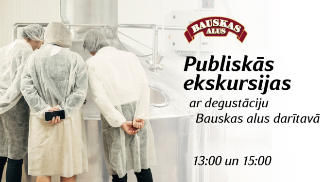 Atvērtā ekskursija Bauskas alus darītavā