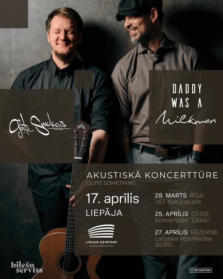Daddy Was A Milkman un Gints Smukais – Koncertzāle “Lielais dzintars”