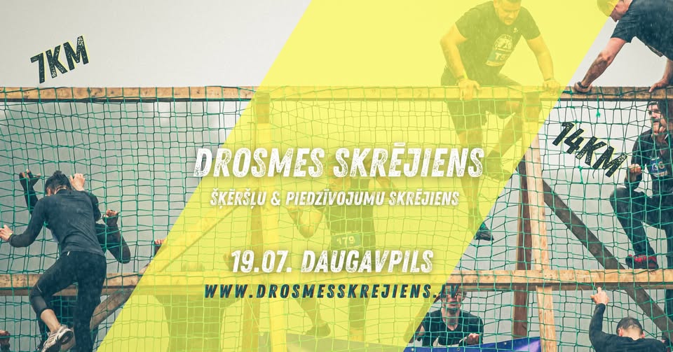 Drosmes skrējiens | Daugavpils 19.07.