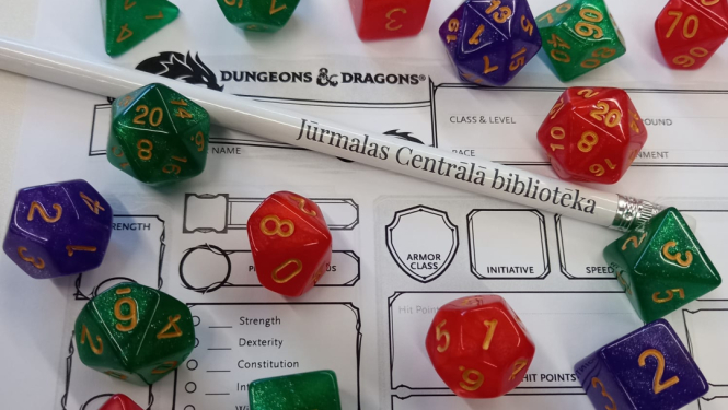 Dungeons & Dragons spēļu vakars