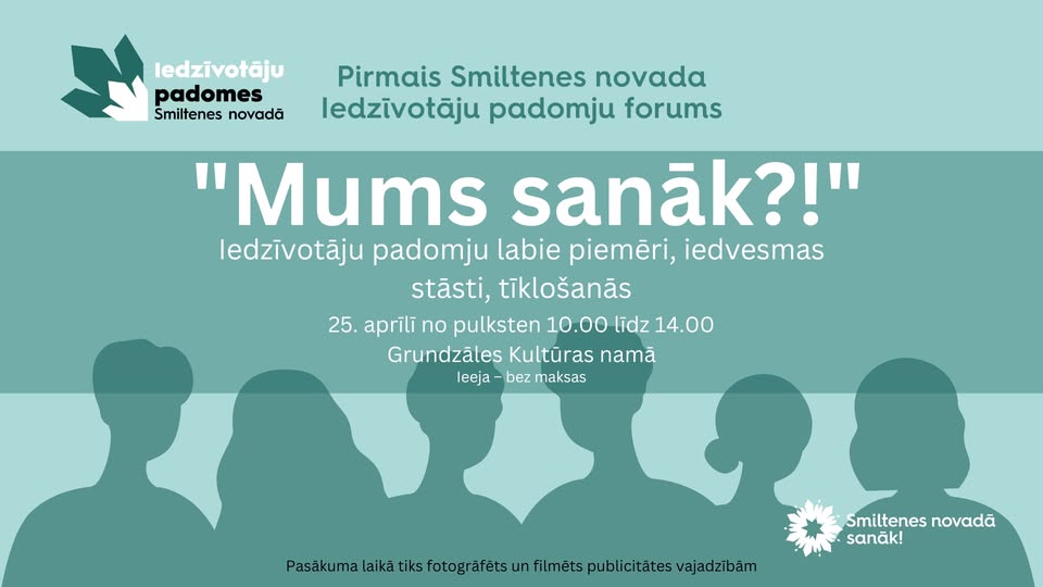 Iedzīvotāju padomes forums “Mums sanāk?!”