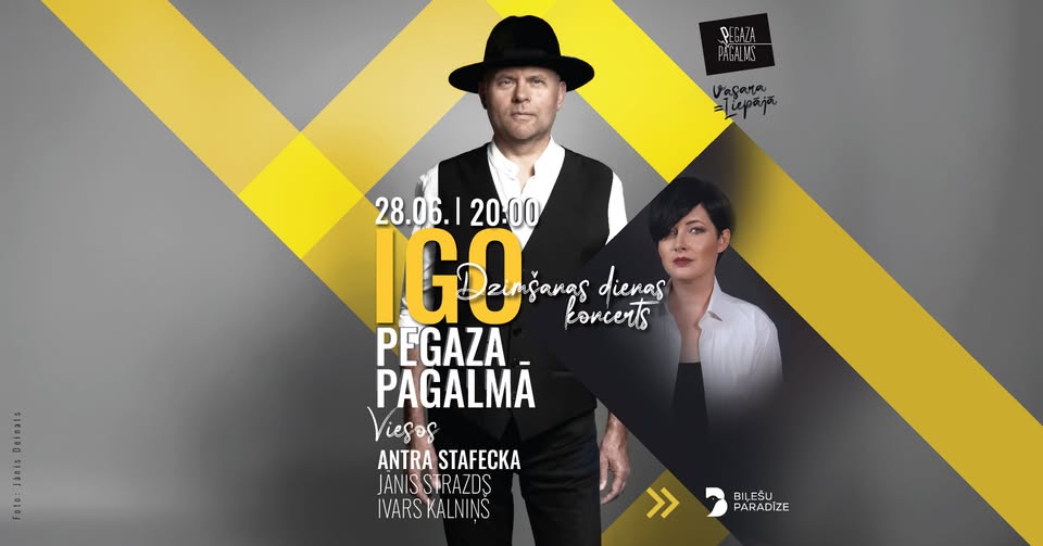 IGO dzimšanas dienas koncerts Pegaza Pagalmā