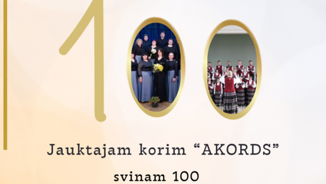 Jauktā kora „Akords” 100 gadu jubilejas koncerts