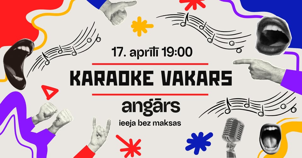 KARAOKE VAKARS 17.04., Angārā