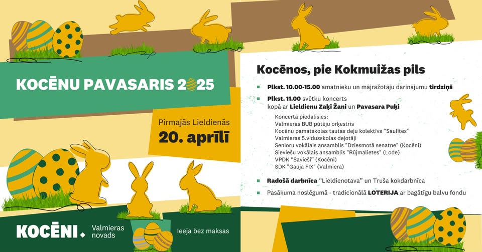 “Kocēnu pavasaris 2025”