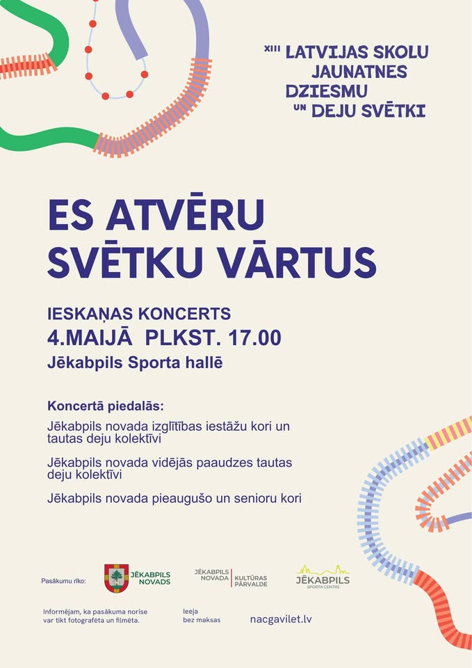 Koncerts ES ATVĒRU SVĒTKU VĀRTUS