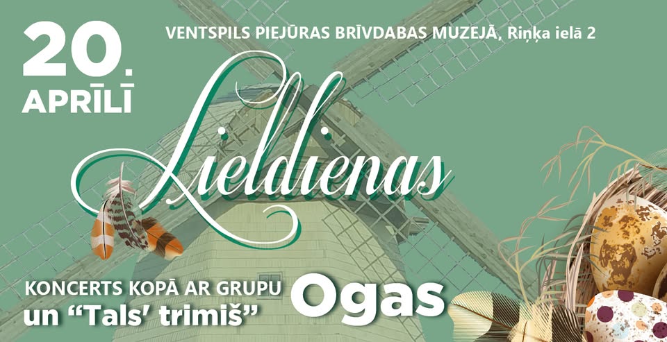 Lieldienas Piejūras brīvdabas muzejā