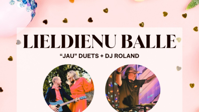 Lieldienu balle kopā ar duetu “JAU” un DJ ROLAND