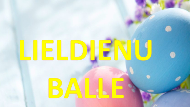 Lieldienu balle kopā ar grupu “Rolise”