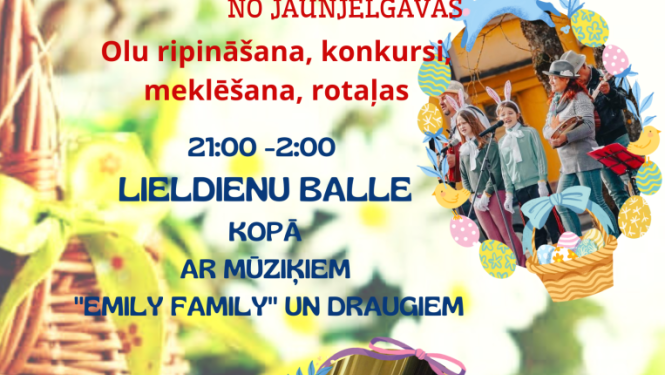 Lieldienu lustes bērniem un balle
