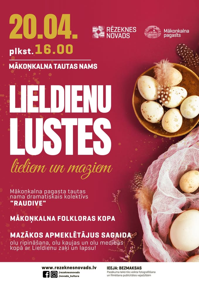 Lieldienu pasākums „Lieldienu lustes lieliem un maziem”
