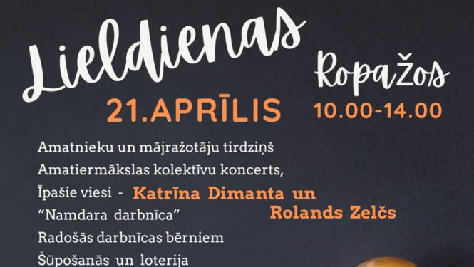 Lieldienu svinības Ropažos!