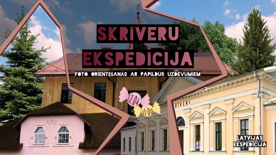 PIERĪGAS 2.sezona – #8 Foto orientēšanās spēle ”Skrīveru ekspedīcija”