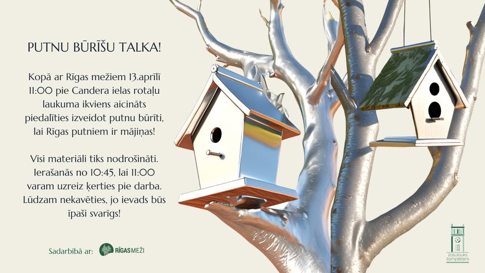 Putnu būrīšu talka