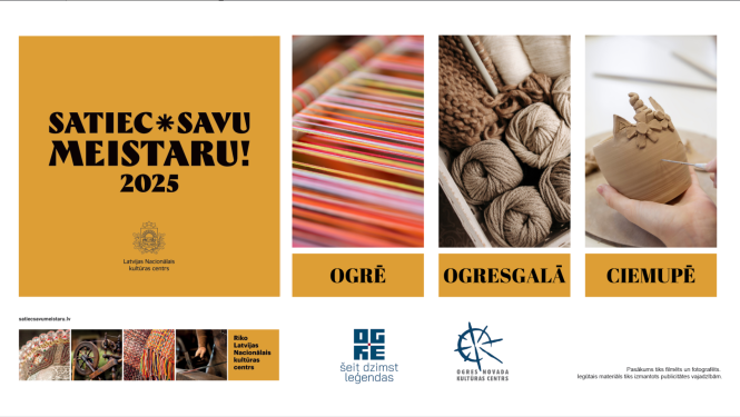 Satiec savu meistaru 2025 – Daina Ieviņa – VIENAS ADATAS PINUMS Ogresgalā