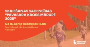 Skriešanas sacensības “Pavasara kross Mārupē 2025”