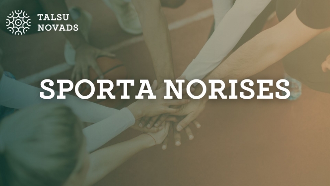 Sporta norises Talsu novadā aprīlī un maijā