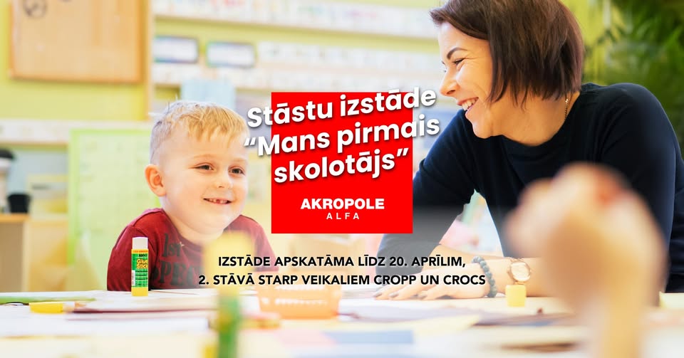 Stāstu izstāde “Mans pirmais skolotājs”