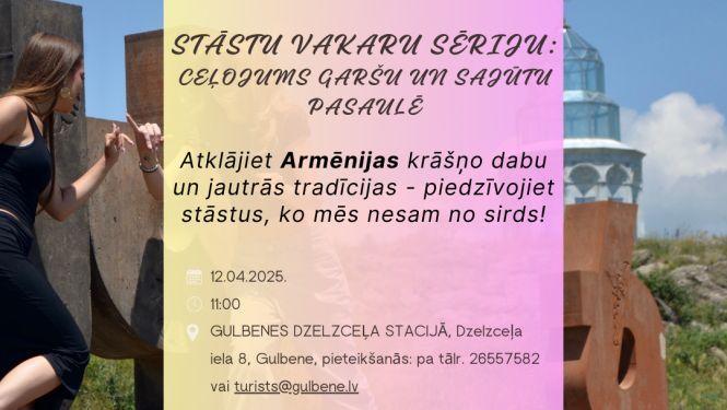 Stāstu pēcpusdiena “Saulainā Armēnija”