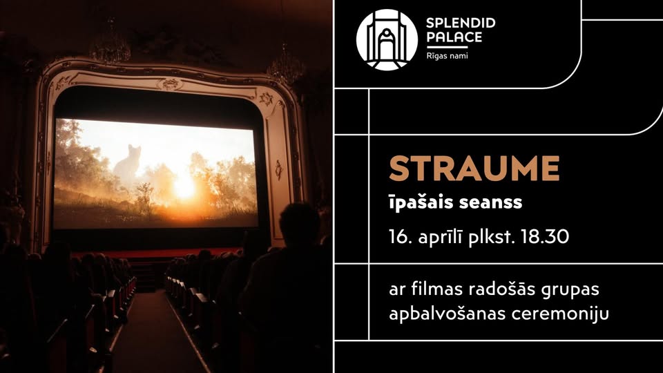 STRAUME I Īpašais seanss ar filmas radošo komandu
