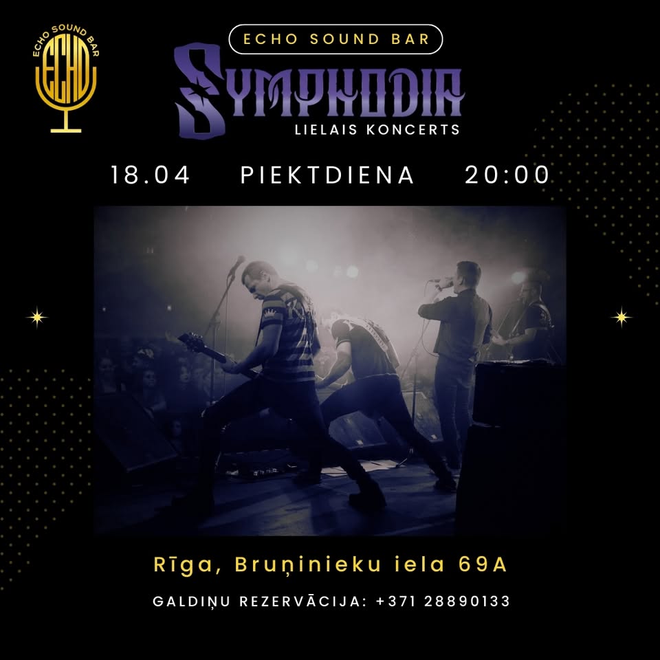 Symphodia (lielais koncerts) @ ECHO SOUND BAR