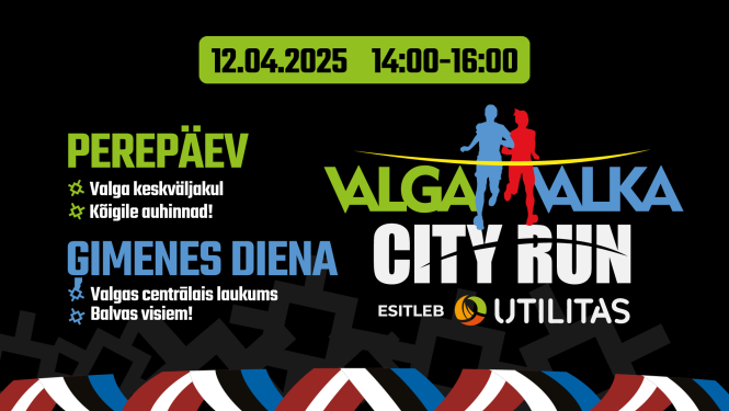 Valga Valka City Run ģimenes diena