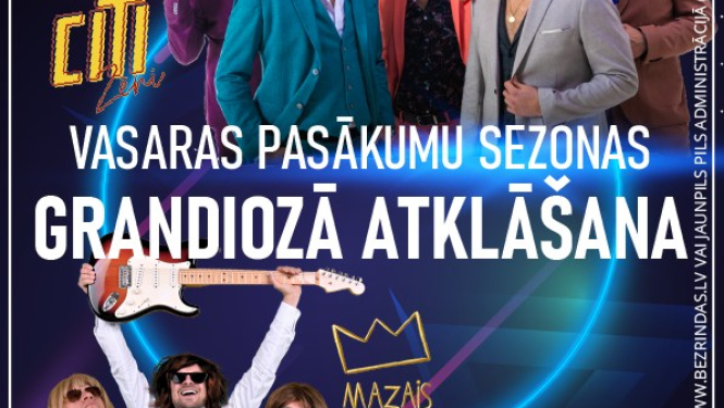 Vasaras pasākumu sezonas grandiozā atklāšana